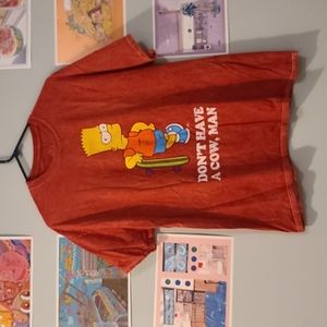 SOLD on another platform Urban Outfitters Bart Simpson T-Shirt Dress S/M